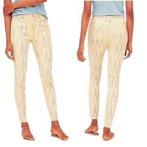 Loft Curvy Skinny Printed Jeans